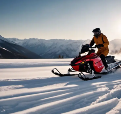 Randonnée motoneige électrique